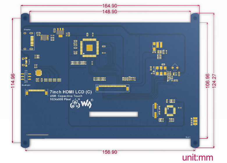 7inch-HDMI-LCD-C-dimension
