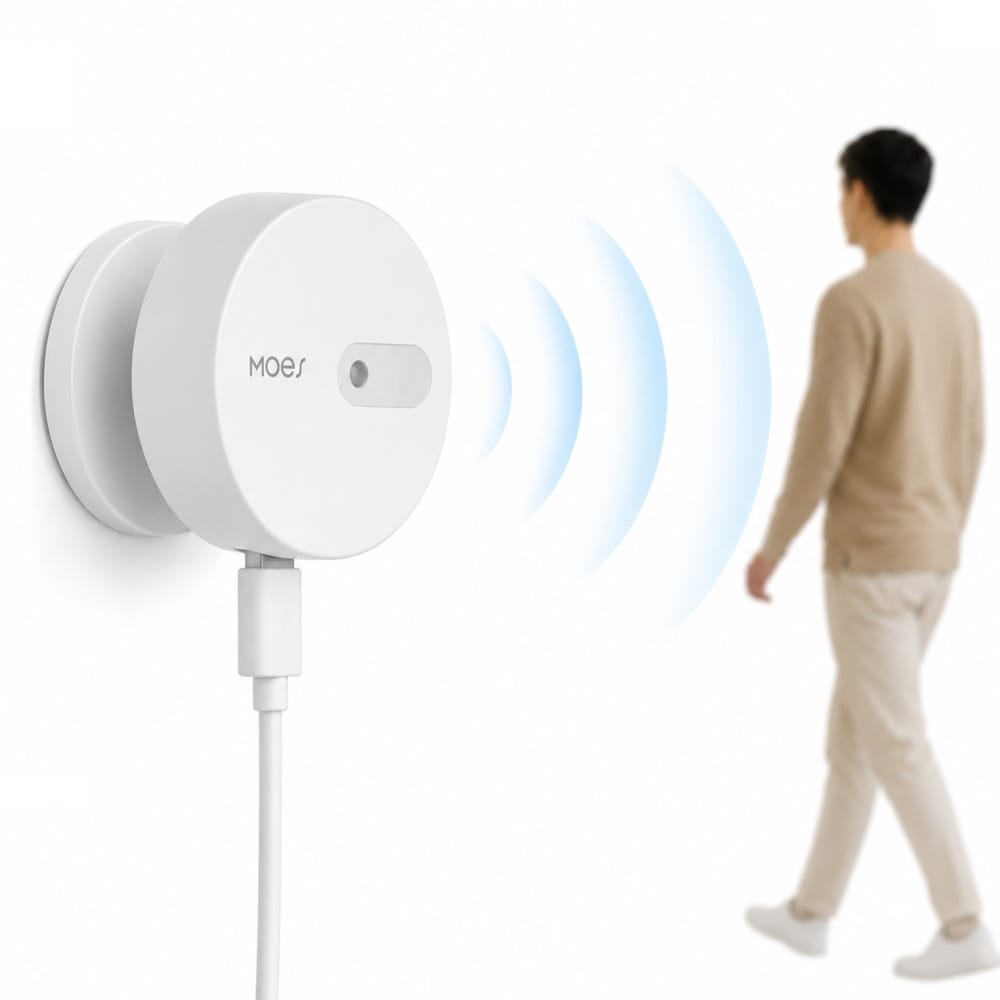 Moes ZSS-LP-HP02-MS ES1ZZTY czujnik obecności zasilany USB-C