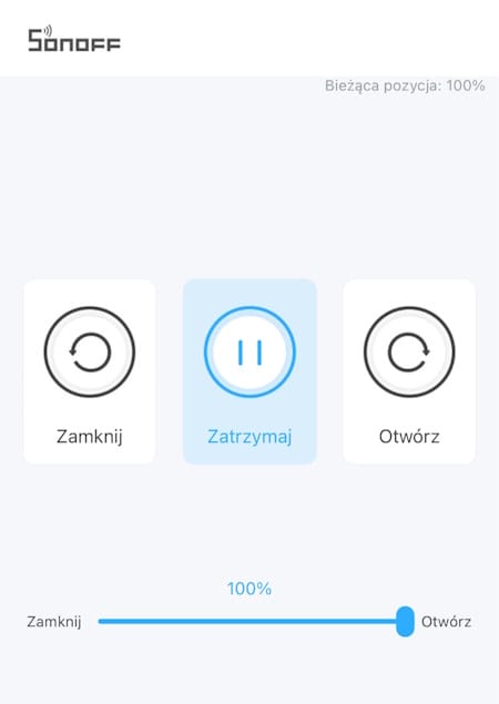 Aplikacja eWeLink do sterowania roletami WiFi