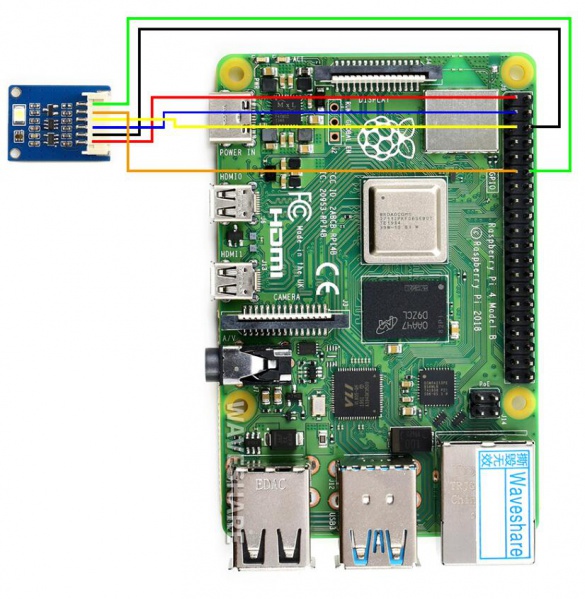 TCS34725 Color Sensor - I2C