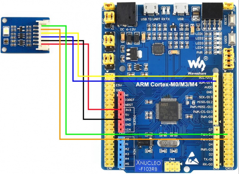 TCS34725 Colour Sensor - I2C