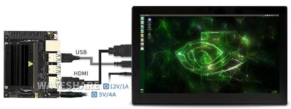 13,3palcový LCD displej, kapacitní dotykový, 1920 x 1080, panel z tvrzeného skla v polykarbonátovém ochranném pouzdře 