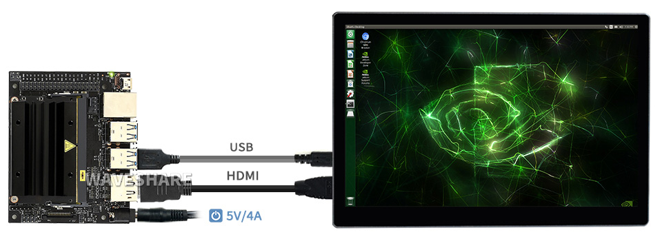 9 palců pro Raspberry Pi