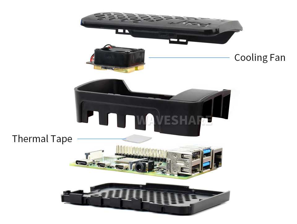 obudowa Poly+ dla Raspberry Pi 4