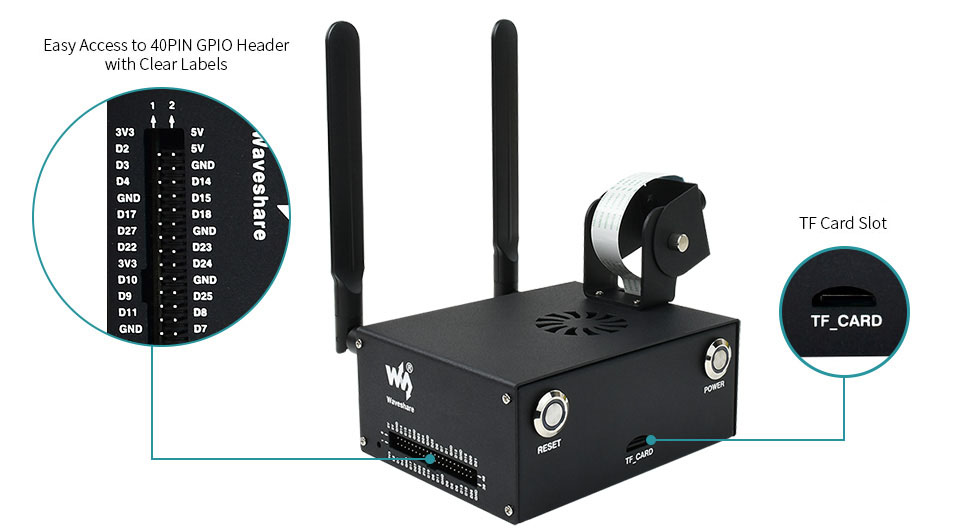 Metalowa obudowa do Jetson Nano 2GB