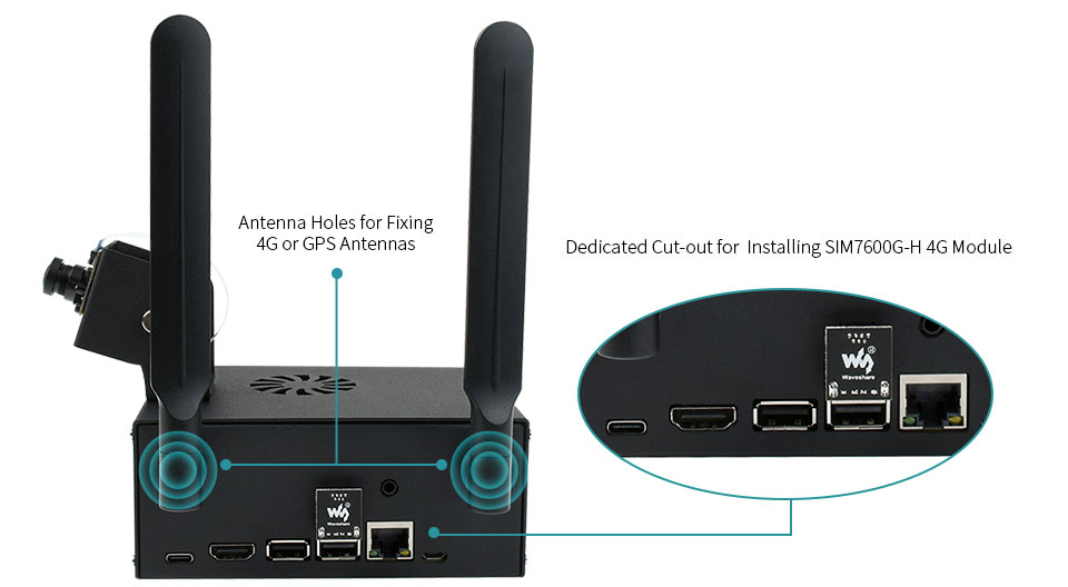 Metalowa obudowa do Jetson Nano 2GB