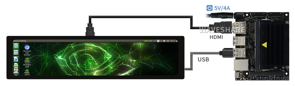 11,9palcový LCD displej, kapacitní dotykový, 320x1480, panel z tvrzeného skla