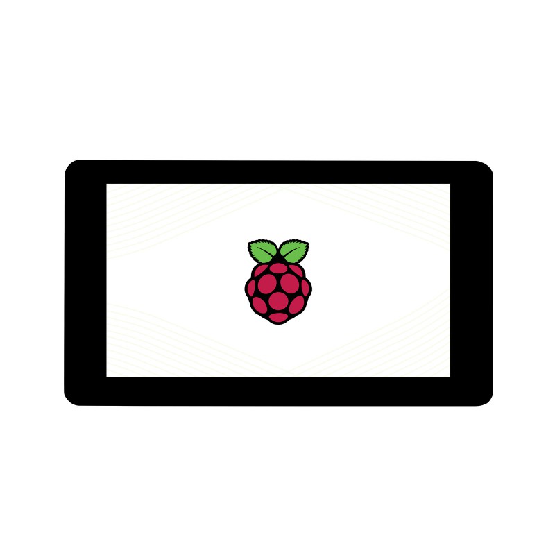 7-calowy pojemnościowy wyświetlacz dotykowy dla Raspberry Pi, interfejs DSI, 800×480