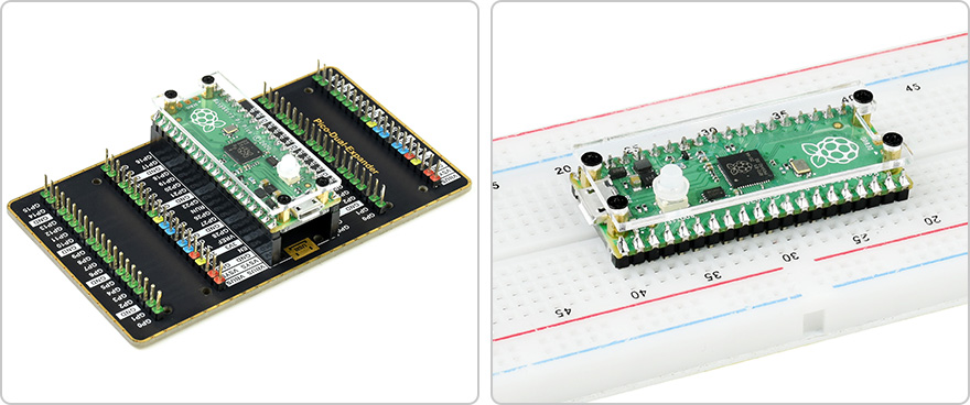 Przezroczysta akrylowa obudowa ochronna dla Raspberry Pi Pico