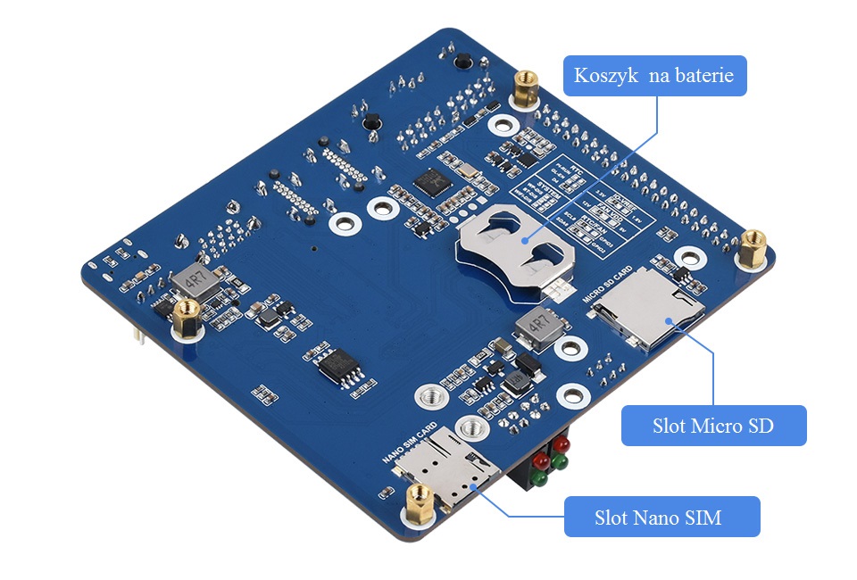 Dual Gigabit Ethernet 5G/4G Base Board je základní deska určená pro moduly Raspberry Pi CM4