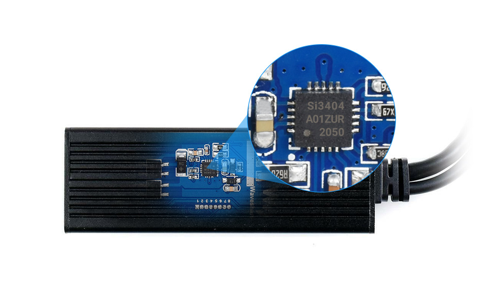 Przemysłowy gigabitowy rozdzielacz PoE, metalowa obudowa, wyjście 5V 2,5A typu C