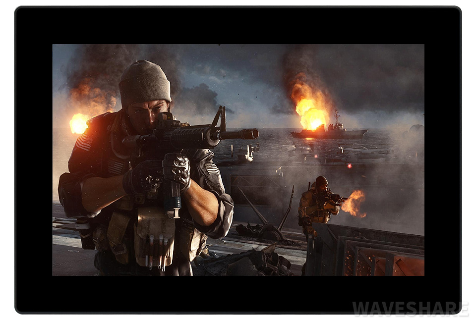 10,1palcový LCD displej, kapacitní dotykový, 1920x1200, panel z tvrzeného skla, v ochranném pouzdře