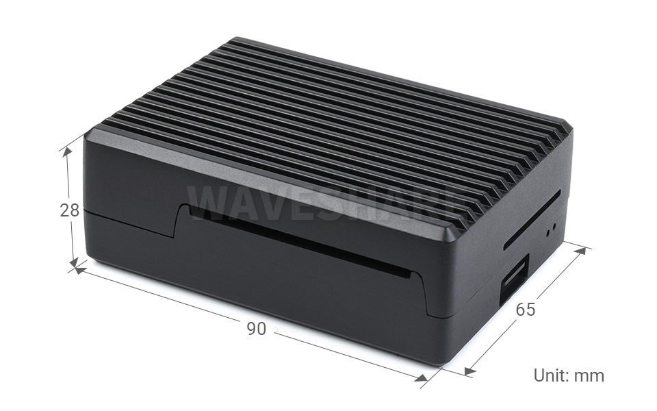 Aluminiowa obudowa radiator do Raspberry Pi 4