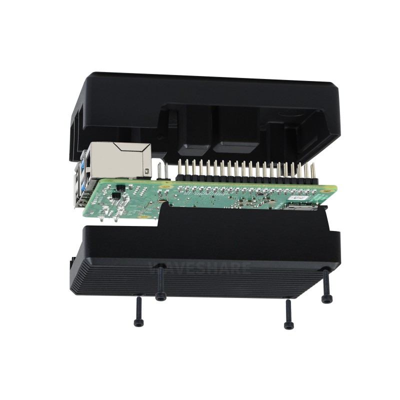 Aluminiowa obudowa radiator do Raspberry Pi 4