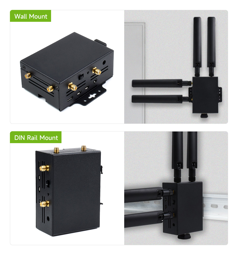 Moduł 4G/5G SIM8262E-M2 z obudową, obsługa GPS, Glonass, Galileo dla Raspberry Pi 