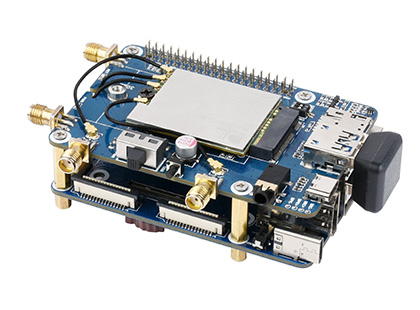 Moduł 4G/5G SIM8262E-M2 z obudową, obsługa GPS, Glonass, Galileo dla Raspberry Pi 
