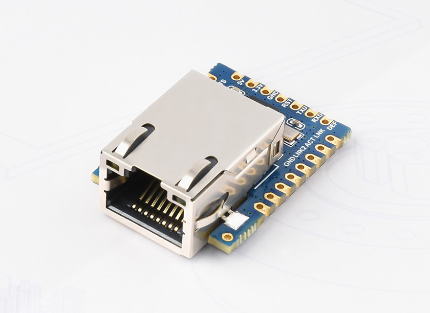 TTL UART zu Ethernet Konvertermodul