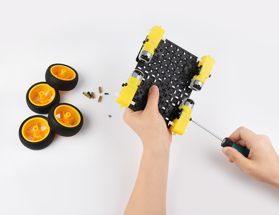 Mobiles Roboter-Chassis der Robot-Chassis-S-Serie für Raspberry Pi, Jetson Nano
