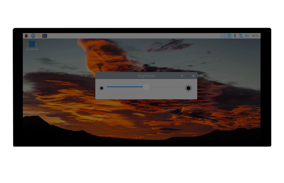 10,4-Zoll-1600-x-720-HP-CAPQLED-kapazitiver Bildschirm für Raspberry Pi, PC, Jatson