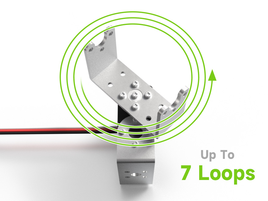 Silnik serwo ST3025 z magistralą szeregową, 40kg.cm, 85 RPM, z enkoderem magnetycznym 360°