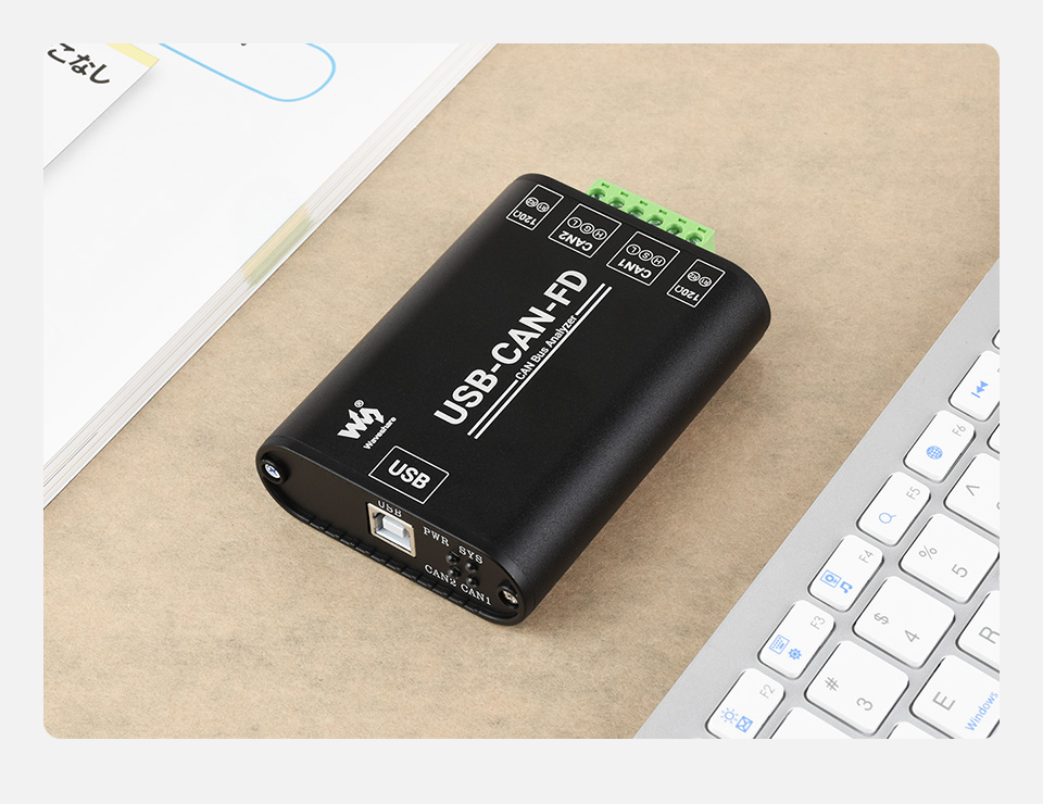 Przemysłowy adapter dwukanałowy USB-CAN FD - interfejs i analizator danych