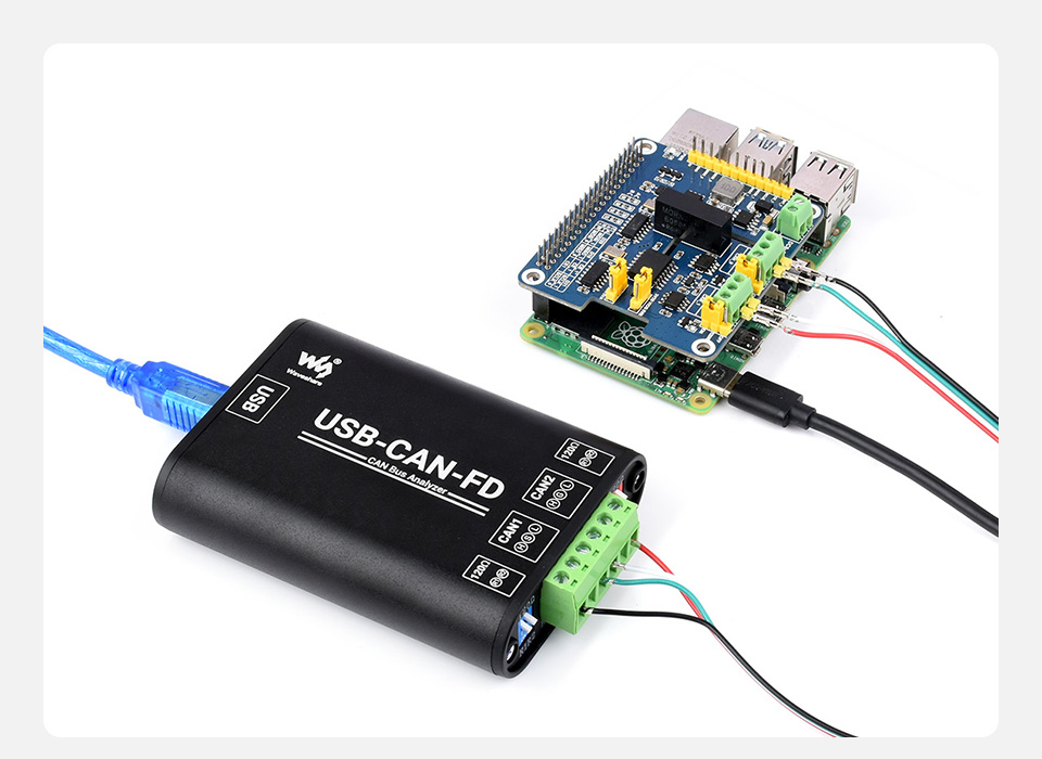 Przemysłowy adapter dwukanałowy USB-CAN FD - interfejs i analizator danych