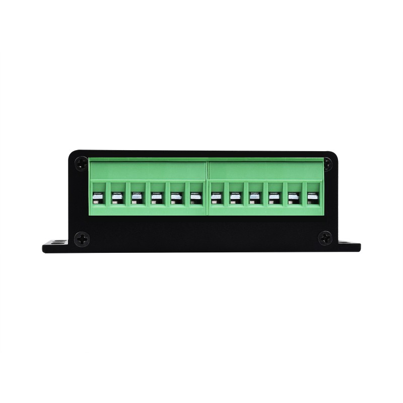 Przemysłowy czterokanałowy konwenter USB na RS485 w metalowej obudowie