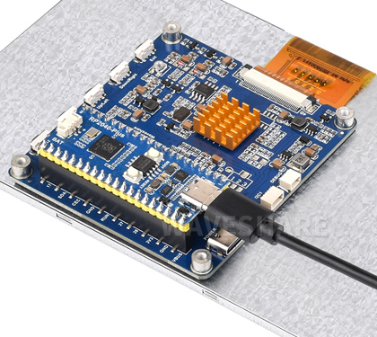 7-inch DVI 1024x600 IPS Display for Raspberry Pi