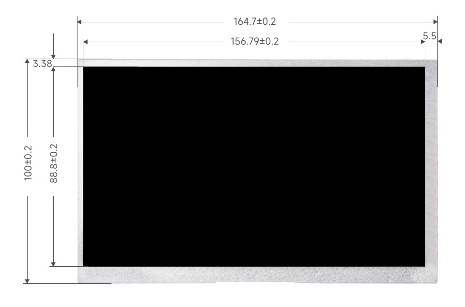 7-inch DVI 1024x600 IPS Display for Raspberry Pi