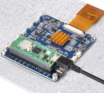 7-inch DVI 1024x600 IPS Display for Raspberry Pi