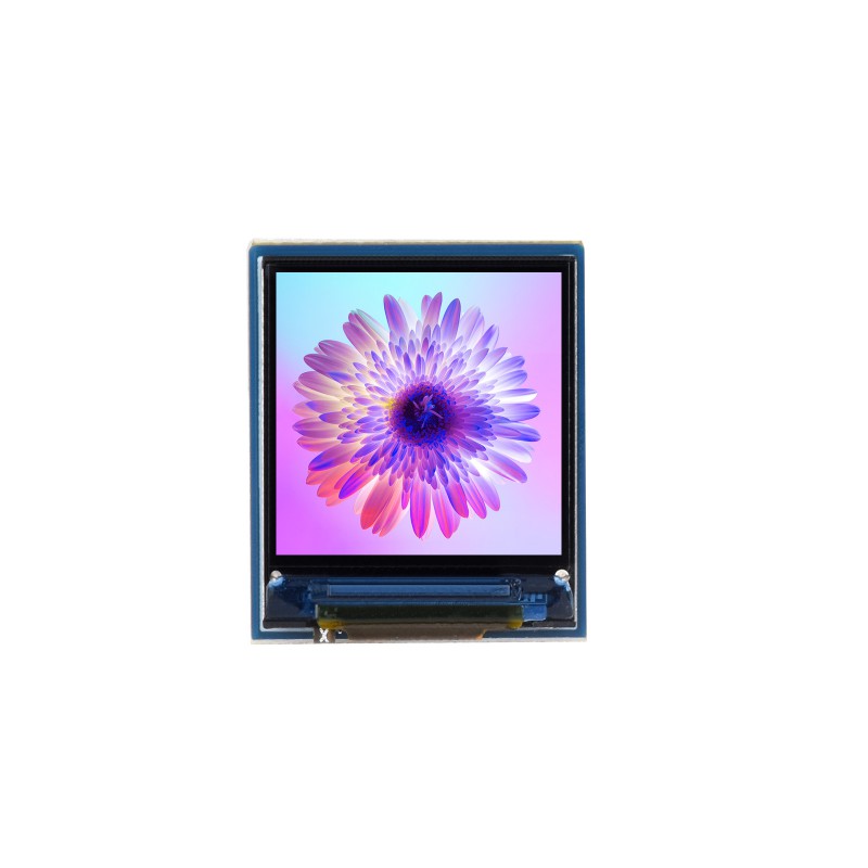 0.85 calowy moduł wyświetlacza LCD, IPS, 128x128, interfejs SPI, 65K kolorów dla Raspberry Pi, Arduino, STM32, ESP32, RP2040, Jetson