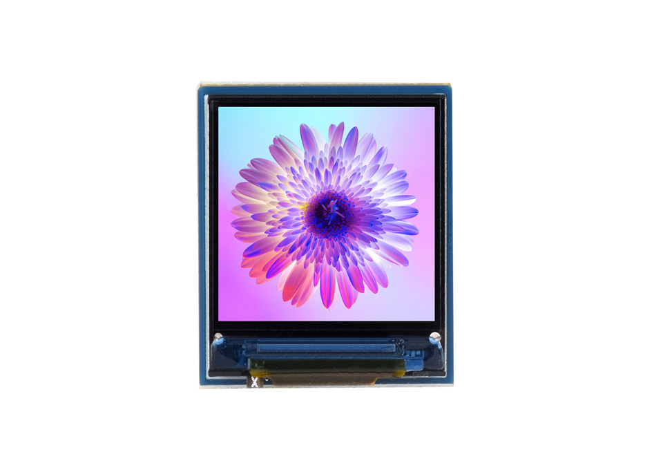 0.85 calowy moduł wyświetlacza LCD, IPS, 128x128, interfejs SPI, 65K kolorów dla Raspberry Pi, Arduino, STM32, ESP32, RP2040, Jetson