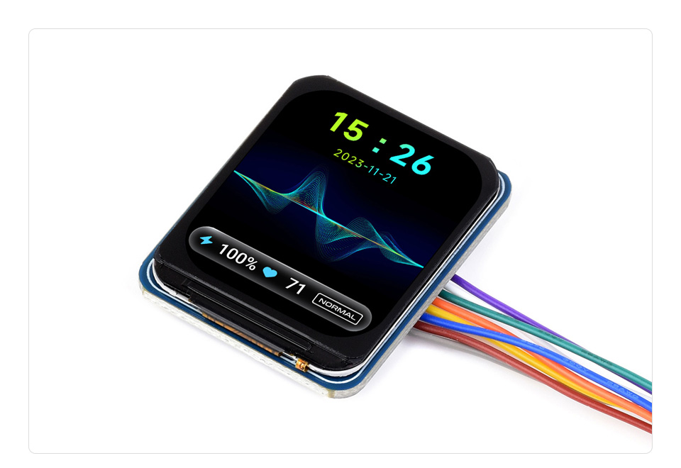 Moduł wyświetlacza LCD 1.5 cala z kontrolerem NV3030B dla Raspberry Pi, Arduino, STM32, ESP32, RP2040, seria Jetson
