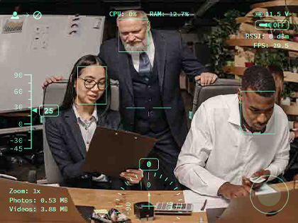 Kameramodul mit Zweiachs-Drehmechanismus für Raspberry Pi