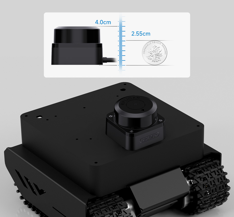 RPLIDAR C1 Laser Triangulation Radar, 12m Range