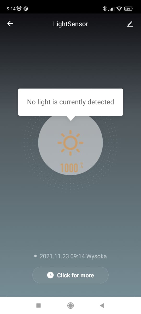 Tuya Wi-Fi smart senzor úrovně jasu