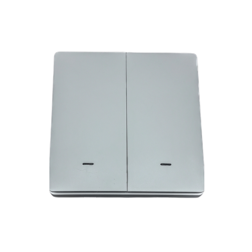 Inteligenty włącznik światła dwu obwodowy kompatybilny z aplikacjami Tuya i eWeLink