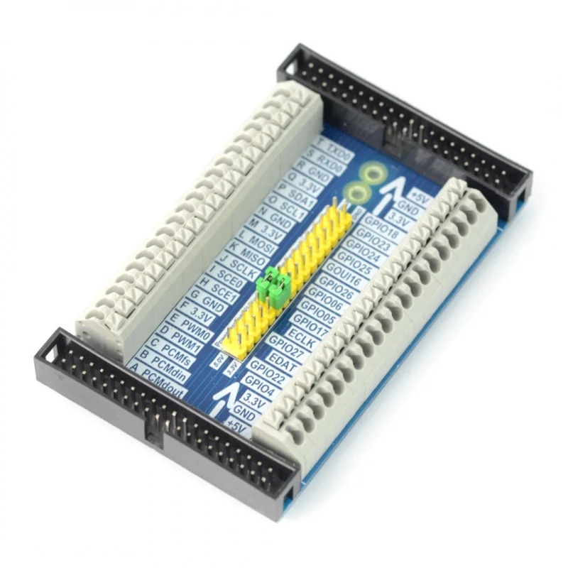Ekspander kaskadowy wyprowadzeń GPIO dla Raspberry Pi 3/2/B+ z szybkozłączami