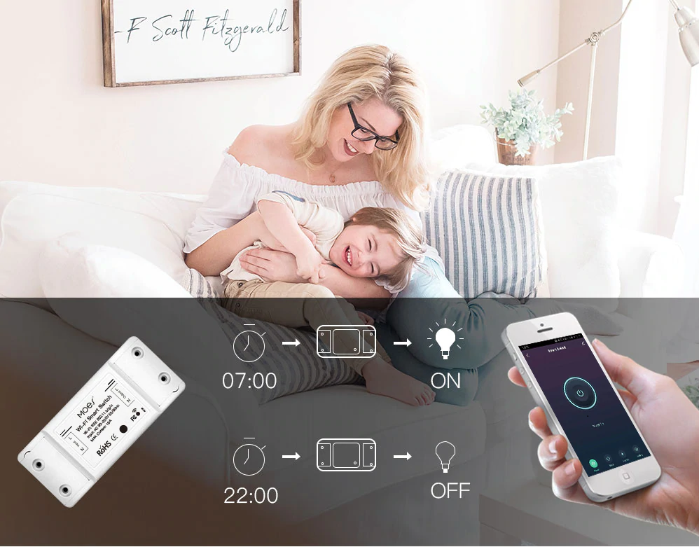 WiFi Relay s plánovačem