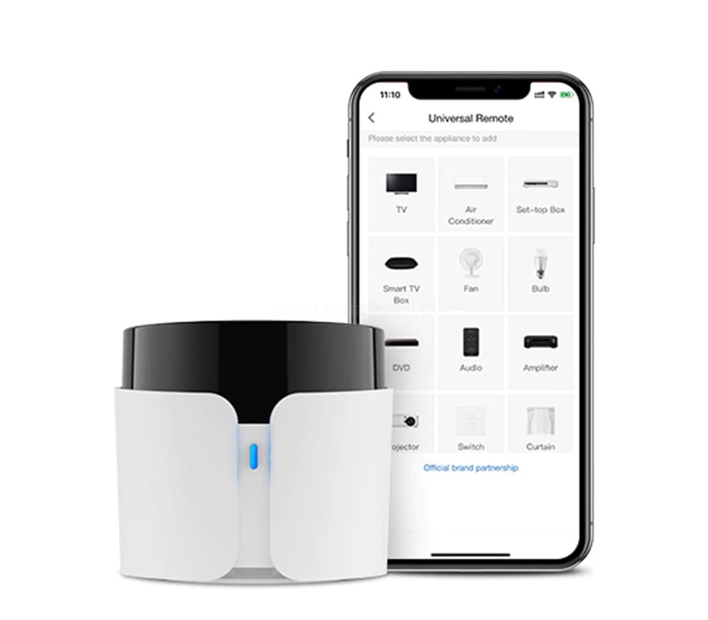 BROADLINK RM4C PRO UNIVERSAL IR RF WiFi PILOT