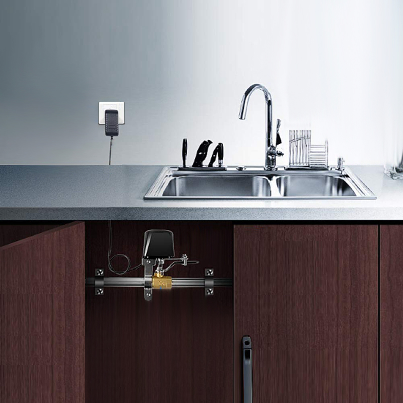 Inteligentne ramie do sterowania zaworem wody/gazu WiFi RTX dla aplikacji Tuya