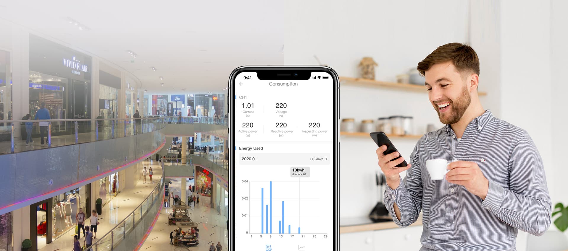 Inteligentny przełącznik Sonoff SPM-Main