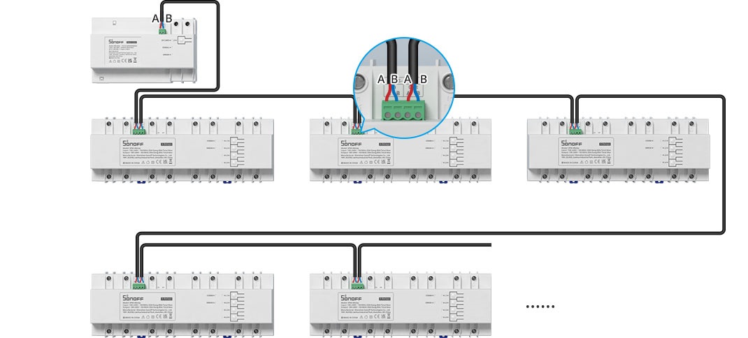 Inteligentny przełącznik Sonoff SPM-Main