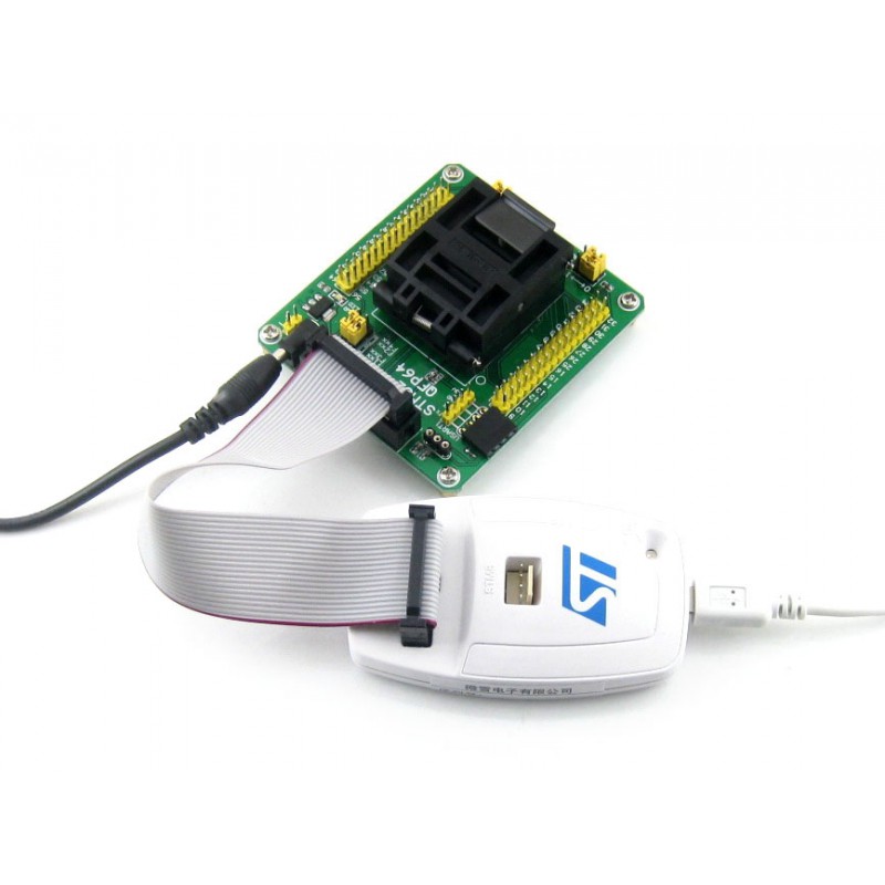 Adapter programatora STM32-QFP64