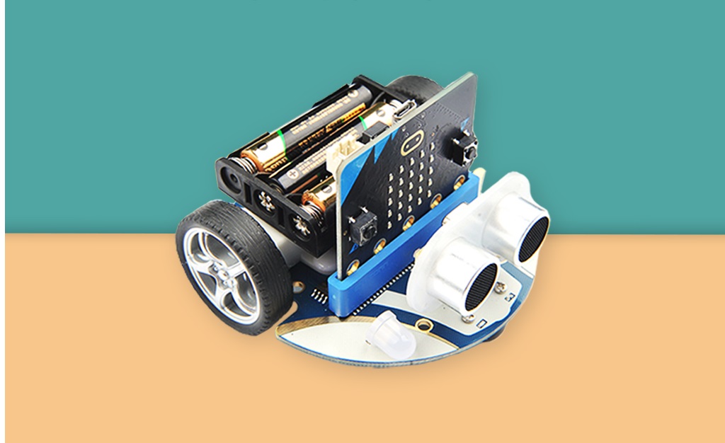 Smart Cutebot micro:bit zestaw do budowy inteligentnego samochodu od Elecfreaks