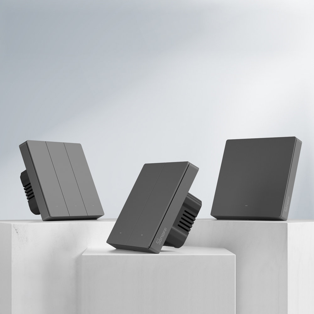 Inteligentny jednokanałowy modułowy przełącznik ścienny Sonoff M5-80 WiFi eWeLink
