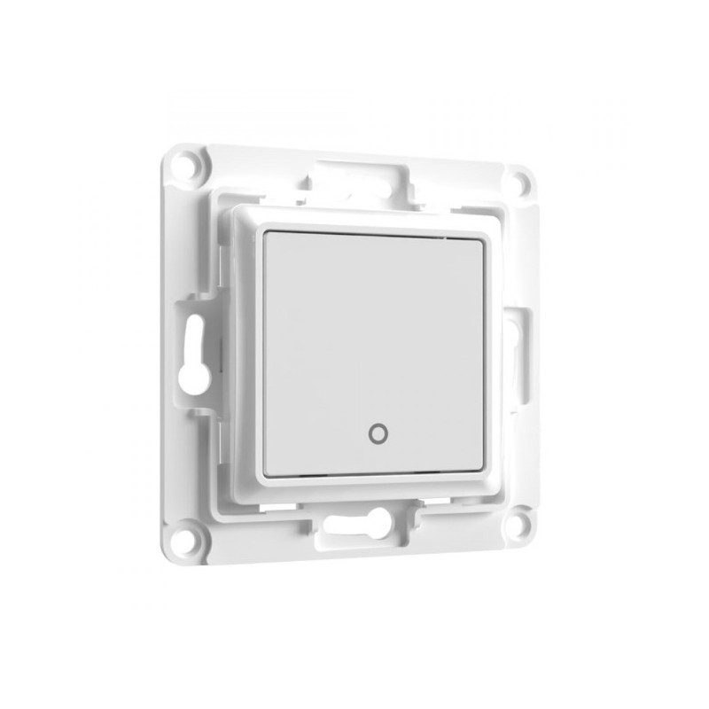Przełącznik ścienny jednoprzyciskowy Shelly Wall Switch dla przekaźników Shelly - Biały