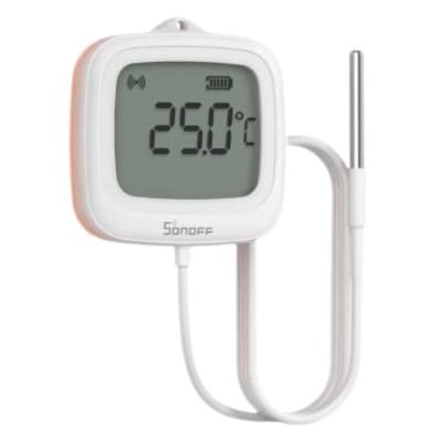 Bateryjny czujnik temperatury wody Zigbee SONOFF SNZB-02LD z sondą dla SUPLA