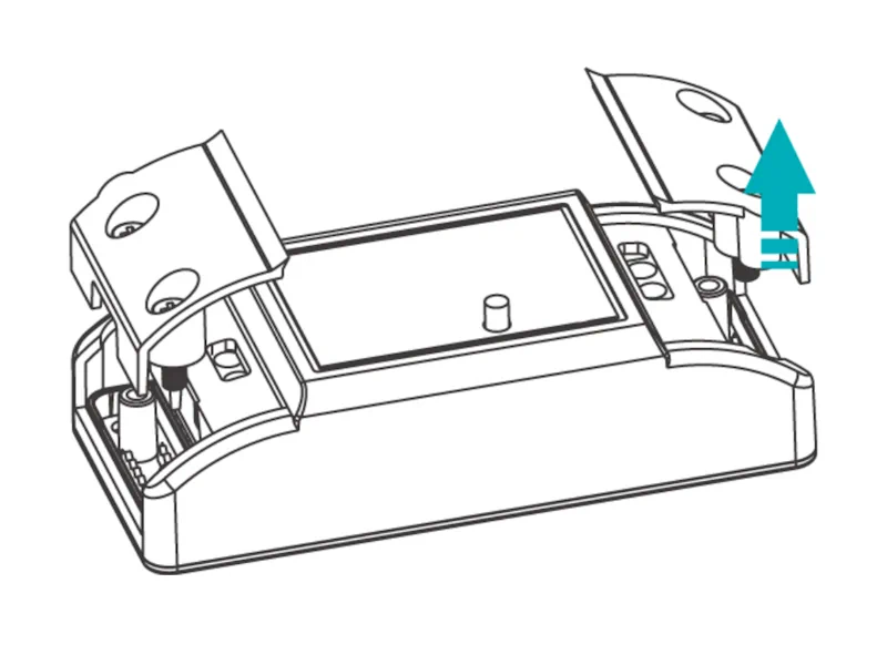 Dostęp do złączy w Sonoff Basic