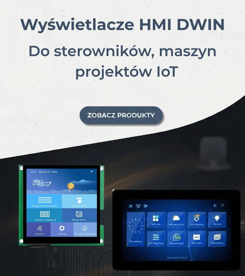 Wyświetlacze DWIN dla przemysłu i DIY elty.pl